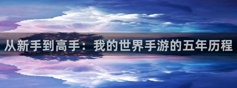 恩佐娱乐登陆：从新手到高手：我的世界手游的五年历程
