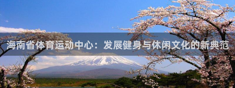 球王会体育：海南省体育运动中心：发展健身与休闲文化的新典范